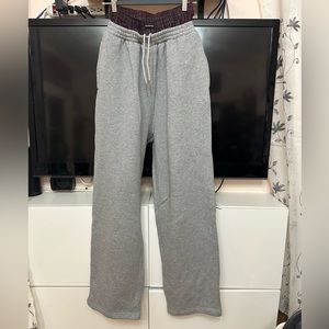 Balenciaga trompe l'oeil boxer sweatpants XS